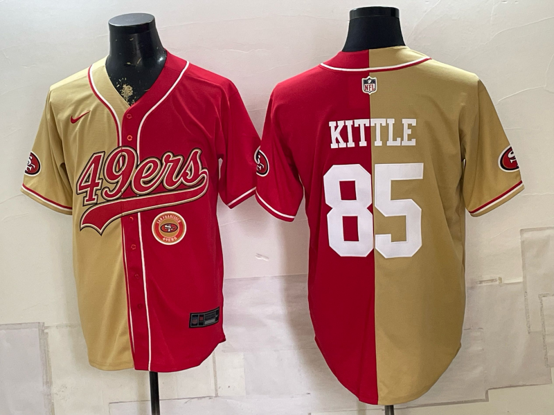 Men 2026 San Francisco 49ers #85 Kittle red Nike Limited NFL Jersey 081103